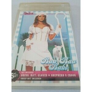 Baa Baa Babe Costume 5 Pc Set by Electric Lingerie Halloween Womens One Size Fit
